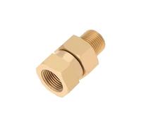 SG Store 3/8" BSP Mâle à 3/8" BSP Femelle Nettoyeur Haute Pression Joint Pivotant Raccord de Tuyau en Laiton Joint Pivotant Nettoyeur Haute Pression Connecteur Pivotant