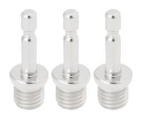 SG Store 3 Pièces Adaptateur Perceuse Hexagonale Adaptateur M14 Adaptateur 1/4 Pouce Hexagone Perceuse Tournevis sans Fil Mandrin Perceuse Plaque Outils Fendage Clé électrique 45,5 X 16,9 Mm