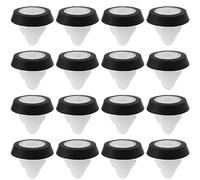 SG Store 30pcs Clips de Support Plaque d'immatriculation Arrière de Voiture N10621301 1725489 Clips d'œillets à Vis en Plastique avec Joint en Caoutchouc Fixation Automobile