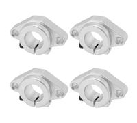 SG Store 4 Pièces Blocs de Support d'arbre SHF12 Support d'arbre de Rail Linéaire de 12mm Blocs de Guidage de Rail Coulissant à Mouvement Linéaire en Aluminium pour Imprimante 3D CNC