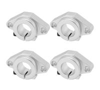 SG Store 4 Pièces Blocs de Support d'arbre SHF16 Support d'arbre de Rail Linéaire de 16mm Blocs de Guidage de Rail Coulissant à Mouvement Linéaire en Aluminium pour Imprimante 3D CNC