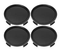 SG Store 4pcs 74mm Capuchons Centraux de Moyeu Roue de Voiture Couvre Les Numéros de Pièce B66470207 B66470200 Roues Jante Hub Cap Hubcaps Pièces Automobiles en ABS, Noir
