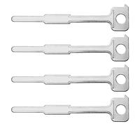 SG Store 4pcs Outils de Suppression Stéréo Compatible avec Kenwood 2001 à Partir de Métal Outil de Suppression d'autoradio ccessoires de Voiture 12cm, Argent