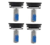 SG Store 4pcs Vélo M8 Vis de Manivelle 8mm Vis de Fixation Hexagonale Vélo Pédalier Boulons d'essieu Compatible avec ISIS Systèmes de Manivelle de Roulement Intérieur en Acier