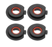 SG Store 4pcs Voiture H7 LED Phare Ampoule Base Titulaire Adaptateur Prise Retenue Titulaire de Voiture Phare Remplacement Composants en Plastique 15mm Trou Taille, Noir