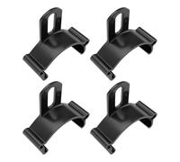 SG Store 4X Clips de Support de Garde-Boue Coulissants pour Vélo en Plastique Adaptés Aux Garde-Boue de Vélo de 45 Mm Noir
