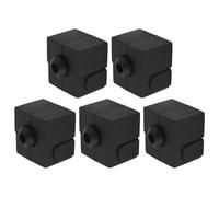 SG Store 5pcs Blocs Chauffants en Silicone pour Imprimante 3D Housse de Protection pour Tête d'impression 3D Compatible avec Ender 3 V3 SE Ender 5 S1 Ender 7 Accessoires pour Imprimante 3D