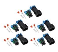 SG Store 5pcs Connecteurs de Ventilateur Automobile à 2 Broches Adaptés à la Plupart des Véhicules Automobiles