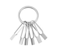 SG Store 6 Pièces Clé de Sonnette 35x8mm Clé de Réinitialisation de Sonnette Outil de Pièce de Rechange Compatible avec Blink Sonnette Compatible avec Blink Sonnette Vidéo Argent