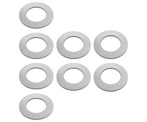 SG Store 8pcs Rondelles Plates en Acier Inoxydable 304 70 Mm X 41 Mm X 1 Mm 2 Mm 3 Mm Compatible avec JCB Et Compatible avec KUBOTA Le Godet Excavatrice