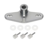 SG Store Adaptateur de support de vélo pour télécommande compatible avec DJI Air 3 Mini 4 Pro Mini 3 Mini 3 Pro 1/4 avec accessoires Argenté