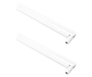 SG Store Antenne Omni 5G à Gain élevé 18 dBi Pleine Bande 600-6000 MHz pour équipement réseau Pleine Bande GSM/GPRS/5G/4G/3G/2G/NB-loT, Blanc