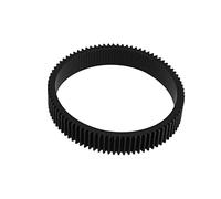 SG Store Bague de Mise au Point sans Couture pour Objectif 60 à 67mm de Diamètre Suivez la Bague de Mise au Point Standard 0,8 Mod Focus Gear Accessoires d'objectif de Caméra Vidéo, Noir