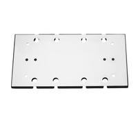 SG Store Base Plate Backing Pad Sheet Sander Spare Part 183x90mm Compatible with Makita BO3700 BO3710 BO3711 Power Tool Accessories