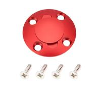 SG Store Bouchon de Réservoir D'huile pour Avion RC Embout Rond en Alliage pour Tuyaux de Méthanol Et D'essence Rouge