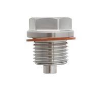SG Store Bouchon de Vidange d'huile de Voiture en Acier Inoxydable M16 X 1,5 Mm avec Aimant en Néodyme pour Voiture