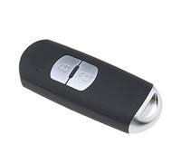 SG Store Coque de istance à 2 Boutons Remplacement Compatible avec Mazda 2 3 6 CX3 CX5 CX6 CX-9 MX5 Étui Porte-clés de Voiture Coque de istance