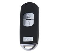 SG Store Coquille de istance de Voiture à 3 Boutons Remplacement Compatible avec Mazda 3 CX-5 CX-3 6 Tourer MX-5 Car e Voiture Fob Cas 85x30x19mm, Noir