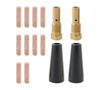 SG Store Ensemble de 14 Pièces Embouts de Buse sans Gaz à Noyau de Flux de 0,9 Mm K3493-1 Compatible avec Forney Easy Weld Compatible avec Lincoln