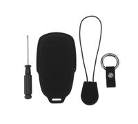 SG Store Étui de Protection pour e Voiture à 4 Boutons en Cuir Suédé Compatible avec Chery Et Compatible avec Omoda C5 Noir.