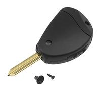 SG Store Étui pour Clé à Distance de Voiture avec Lame de Clé Non Coupée Compatible avec Xsara Xantia Evasion 2 Boutons Rabattable Porte-clés Pliable Boîtier Coque de Remplacement