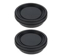 SG Store Kit de 2 Bouchons de Boîtier Et de Bouchon Objectif Arrière Compatibles avec Minolta à Monture MD Appareils Photo