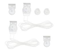 SG Store Kit de 2 Chaînes à Billes Robustes de 35Mm pour Stores Enrouleurs Longueur 3,5 M pour Stores Enrouleurs avec Tubes de 38 Mm de Diamètre Blanc