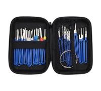 SG Store Kit de 36 outils de retrait de terminaux, extracteur de broches, connecteur de fil, kit d'éjecteur de terminal avec un sac de protection pour la plupart des connecteurs de voiture automobile