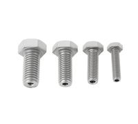 SG Store Kit de 4 forets en acier inoxydable M6 M8 M10 M12 pour réparer les goujons cassés