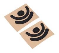 SG Store Lot 2 Tapis de Souris antidérapants à Bords arrondis compatibles avec Logitech G403 G603 G703 PTFE Noir