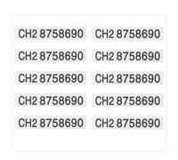 SG Store Lot de 10 autocollants de numéro de série compatibles avec Nintendo Gameboy Classic, compatibles avec couleur et poche, 24 x 4,5 mm, étiquettes arrière de boîtier