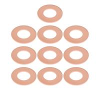 SG Store Lot de 10 Joints D'étanchéité pour Bouchon de Vidange D'huile de Voiture A1402710060 Compatible avec Mercedes-Benz 722.6 20 X 10 X 1 Mm