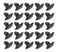SG Store Lot de 100pcs Clips de Garniture Bande de Moulure Latérale 699786 Remplacement Compatible avec Peugeot 206 307 406 Clips de Retenue Joint de Porte de Voiture, Noir