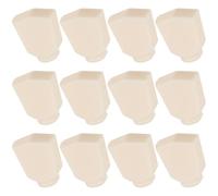 SG Store Lot de 12 Boutons de Mécaniques Blanc Cassé (22,2 X 17,8 X 2,7 Mm) pour Guitare