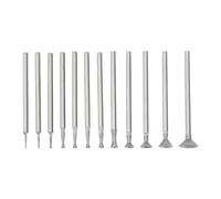 SG Store Lot de 12 fraises diamantées en forme de bol de 3/32" pour meulage et sculpture sur terrain pierre céramique outil rotatif (0,5 mm-8 mm)