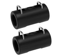 SG Store Lot de 2 adaptateurs de pistolet de nettoyeur haute pression compatibles avec Bosch - 37,8 x 19,6 mm - Connecteur d'extension de tuyau de nettoyage haute pression pour jardins et cours - Noir