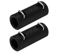 SG Store Lot de 2 adaptateurs de pistolet de nettoyeur haute pression compatibles avec Kärcher 49,9 x 19,6 mm Connecteur d'extension de tuyau de nettoyage haute pression pour jardins et cours Noir