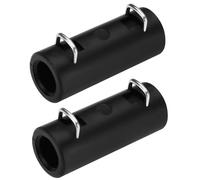 SG Store Lot de 2 adaptateurs de pistolet de nettoyeur haute pression compatibles avec Lavor 49,9 x 19,6 mm Connecteur d'extension de tuyau de nettoyage haute pression pour jardins et cours Noir