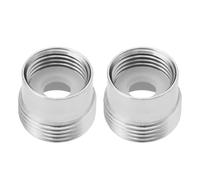 SG Store Lot de 2 adaptateurs de robinet G1/2 à filetage interne G3/4 à filetage externe en cuivre pour purificateur d'eau adapté pour machine à laver, salle de bain, évier de cuisine