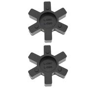 SG Store Lot de 2 araignées d'accouplement L90/L95 5,3 x 5,3 x 1,2 mm NBR en caoutchouc compatible avec Lovejoy Compatible avec Martin Compatible avec Browning