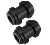 SG Store Lot de 2 bagues d'amortisseur arrière de vélo en alliage d'aluminium - Matériel de montage compatible avec Fox - Compatible avec Rockshox (8 x 24 mm)