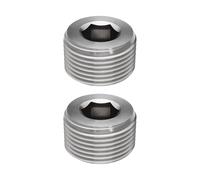 SG Store Lot de 2 bouchons de carter d'huile de voiture en acier inoxydable 304 - Pièce de rechange 55189930 - M22 x 1,5 - Longueur 13 mm - Compatible avec Fiat - Compatible avec Alfa Romeo