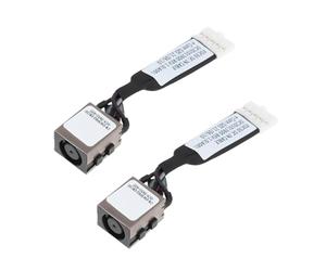SG Store Lot de 2 câbles d'alimentation CC pour ordinateur portable 0W3P6G DC301013900 DC301014200 compatible avec Dell Prevision 3551 3541 3540