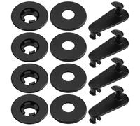 SG Store Lot de 2 clips de tapis de voiture compatibles avec Toyota Compatible avec Lexus