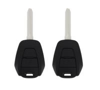 SG Store Lot de 2 coques de clé télécommande à 2 boutons compatibles avec Isuzu TD MAX/RODEO