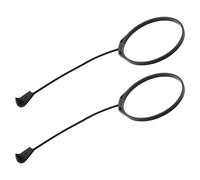 SG Store Lot de 2 cordons d'attache de bouchon de remplissage de carburant compatibles avec Jaguar XF Essence Diesel réservoir de carburant bouchon de gaz corde en caoutchouc Diamètre extérieur 71 mm