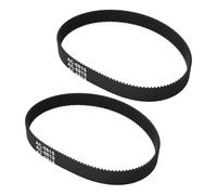 SG Store Lot de 2 courroies de distribution AC-0815 pour compresseur d'air sans huile CAC1311 Longueur 392 mm Largeur 15 mm Courroie de distribution compatible avec les compresseurs d'air sans huile