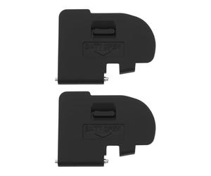 SG Store Lot de 2 Couvercles de Batterie à Clipser pour Appareil Photo Compatible avec EOS 5D Mark II Noir