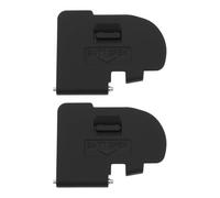 SG Store Lot de 2 couvercles de batterie à clipser pour appareil photo EOS 5D Mark II Noir
