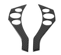 SG Store Lot de 2 enjoliveurs de volant en fibre de carbone 17,8 x 8,3 cm compatibles avec Nissan Altima Teana 2008-2012